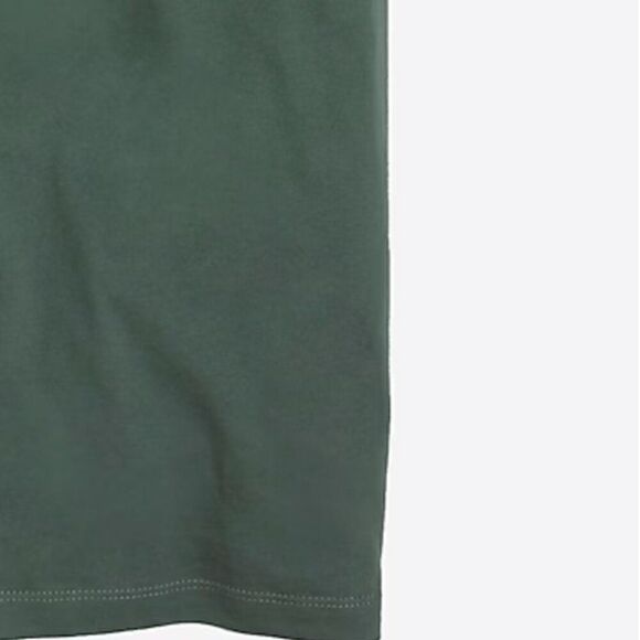 J. Crew Factory 53623 Cotton-blend washed jersey pocket tee sage green NWT small - Picture 5 of 10